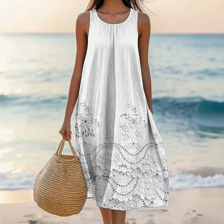 Robe Élégante À Imprimé Floral