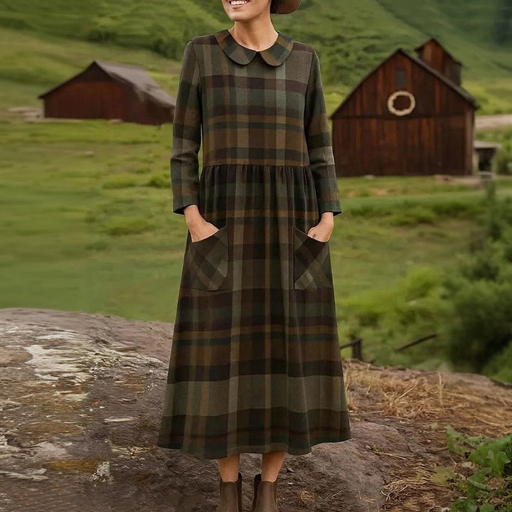 Robe À Carreaux Vintage