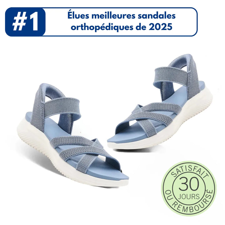 ErgoLina™ - Sandales à confort orthopédique pour femme