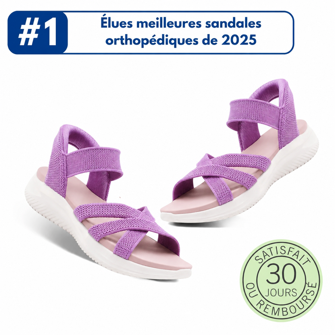 ErgoLina™ - Sandales à confort orthopédique pour femme